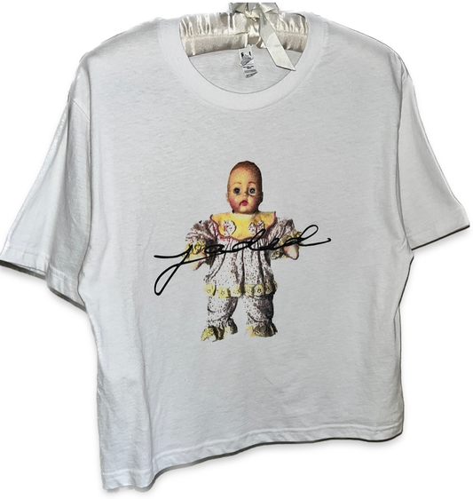 Baby’s first doll cropped t-shirt